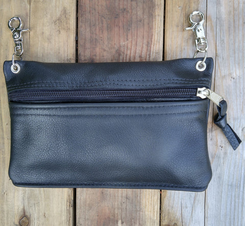Handmade Leather SmartPouch - Horizontal Style-Shoulder Bags and Pouches-Handmade'n Leather