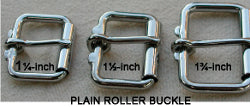 Stainless Steel Roller Buckle-Belt Buckles-Handmade'n Leather